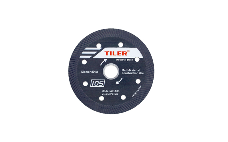 Diamond Disc DE-D105B for Wet/Dry Cutting | High-Performance Diamond | Suitable for Wet and Dry Cutting